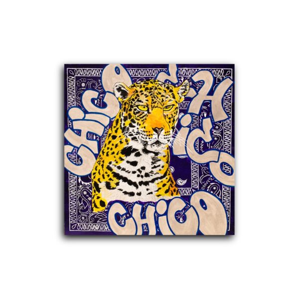 CHICO ZTK - LEOPARD PURPLE BANDANA