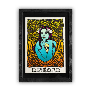 DIAMOND - DONNA CON TESCHIO